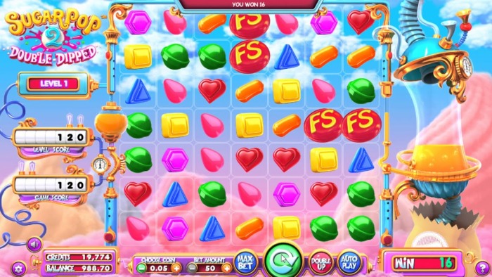 Игровой автомат «SugarPop 2: Double Dipped» в онлайн казино Slot V